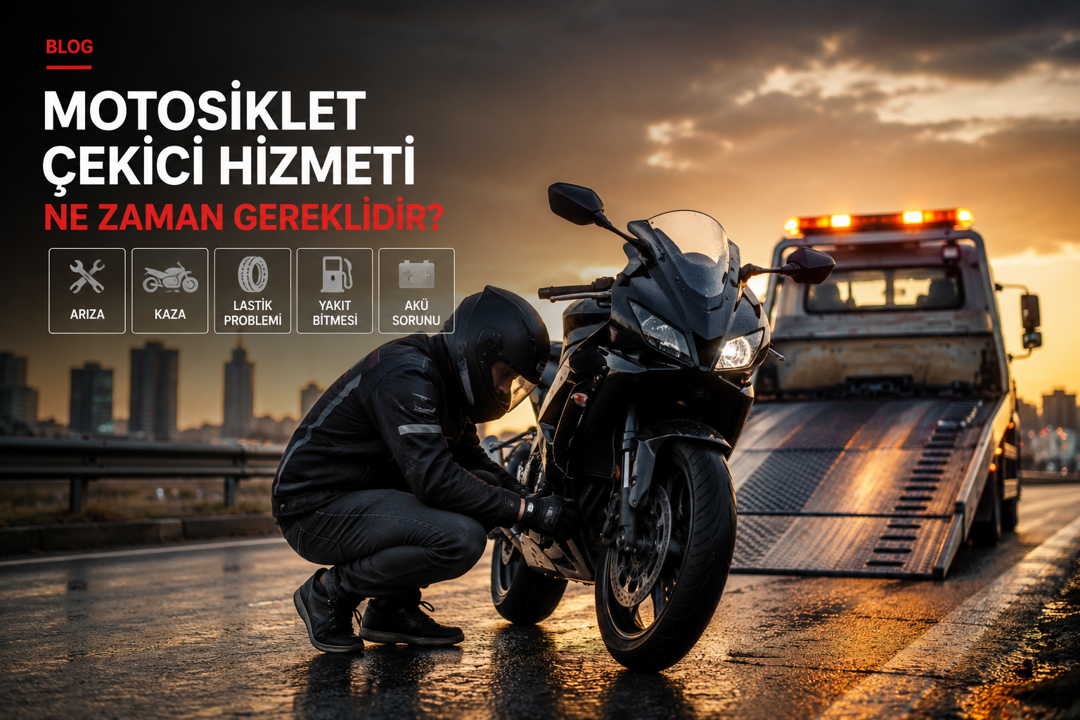 Motosiklet Çekici Hizmeti Ne Zaman Gereklidir?