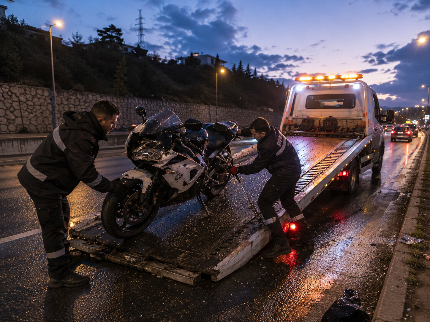 Kaza Sonrası Motor Taşıma