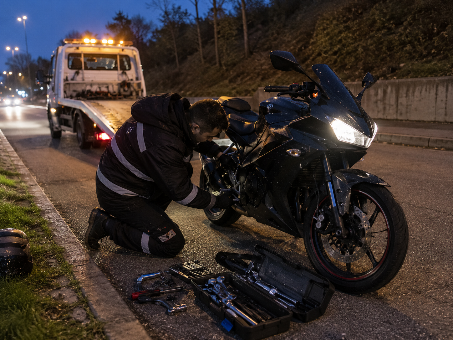 Yerinde Motosiklet Tamiri